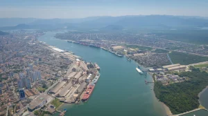 Portuguesa Mota-Engil constrói túnel submerso Santos-Guarujá em 5 minutos