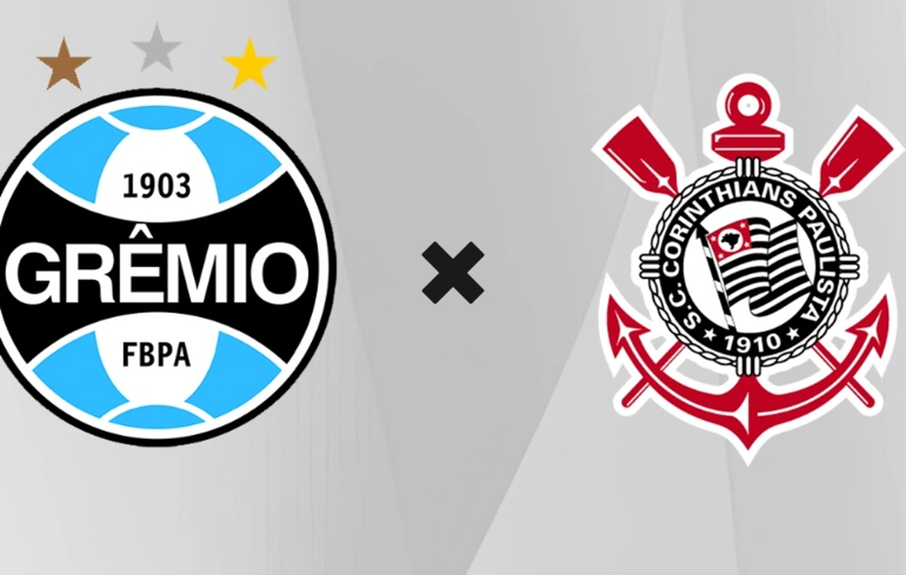 Grêmio x Corinthians: Veja transmissão ao vivo e saiba como os times podem se classificar